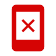 Not Mobile Friendly Icon